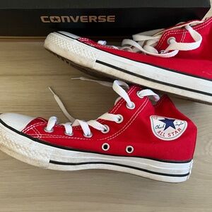 CONVERSE Chuck Taylor All Star High Top Shoes - red